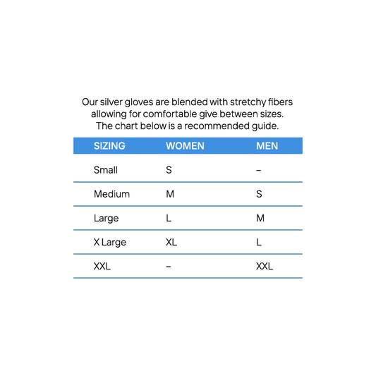 TRU47 Pure Silver Gloves