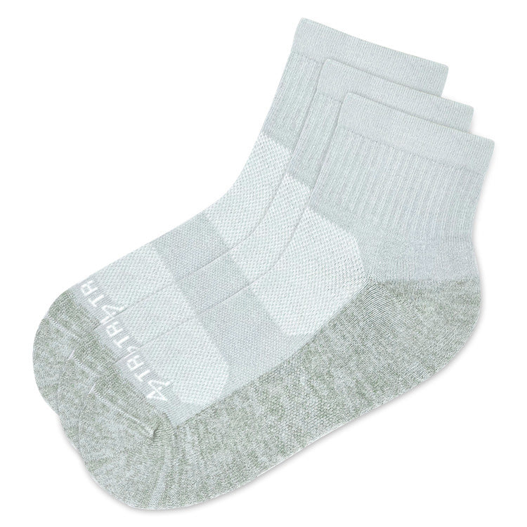 TRU47 Cotton Grounding Socks - Quarter Height