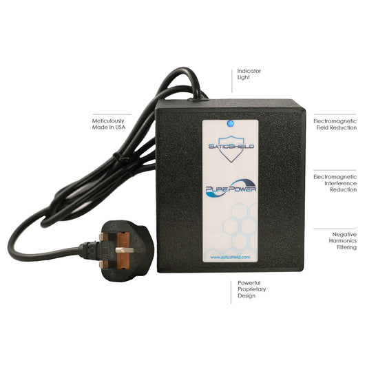 Satic Pure Power Plug-In Dirty Electricity Filter for the UK
