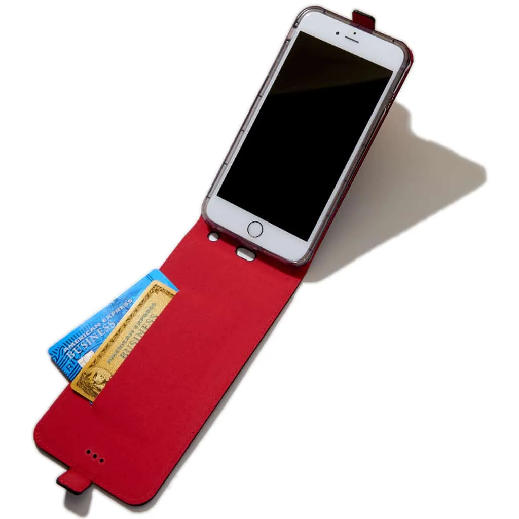 EMF Phone Case for iPhone in red color