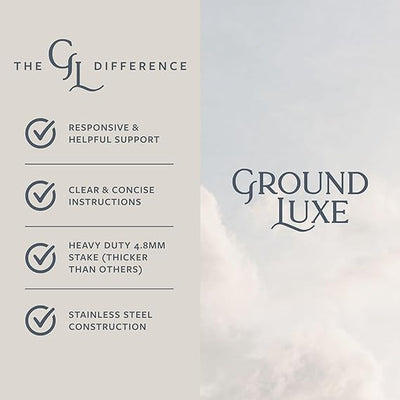 GroundLuxe Grounding Stake &amp; Cord