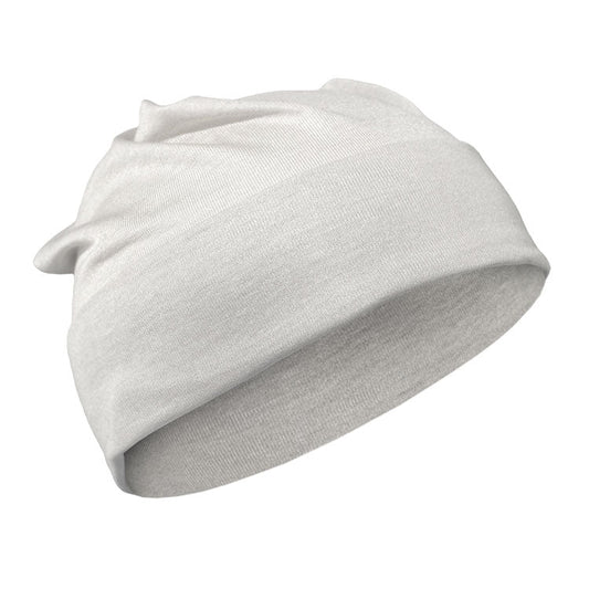 TRU47 Natural Silver Jersey Modal Beanie