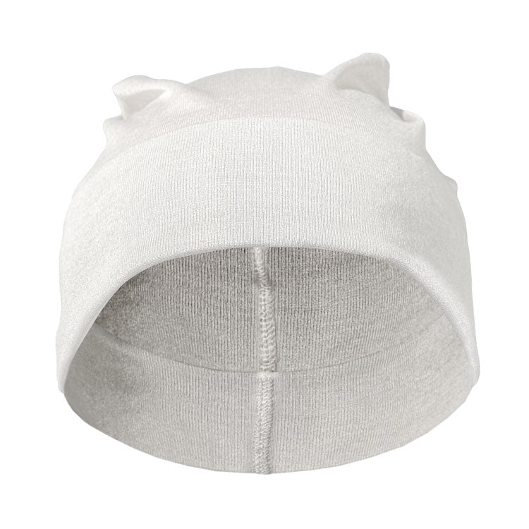 TRU47 Natural Silver Jersey Modal Beanie