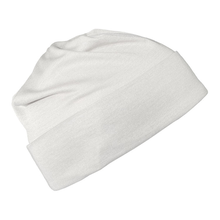 TRU47 Natural Silver Jersey Modal Beanie