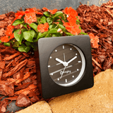 Bagby Minimalist Silent Digital-Free Alarm Clock Black