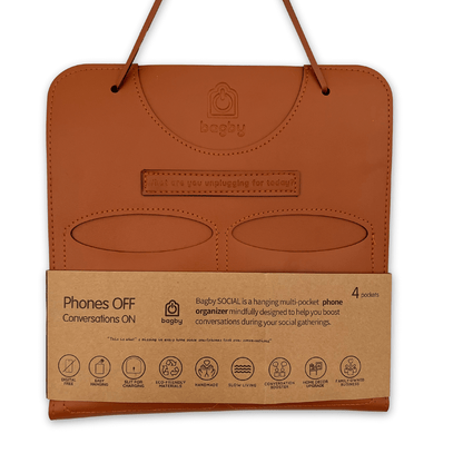 Bagby 4 Pocket Phone Holder - Vegan Leather