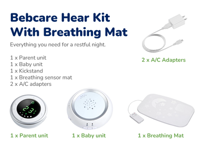 Bebcare Low-EMF Hear Digital Audio Baby Monitor