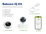 Bebcare Low-EMF IQ WiFi HD Baby Monitor