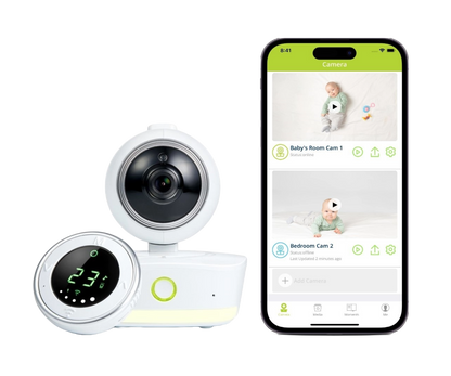 Bebcare Low-EMF IQ WiFi HD Baby Monitor