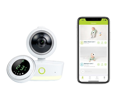 Bebcare Low-EMF IQ WiFi HD Baby Monitor
