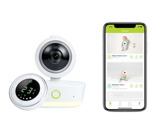Bebcare Low-EMF IQ WiFi HD Baby Monitor