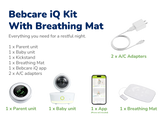 Bebcare Low-EMF IQ WiFi HD Baby Monitor