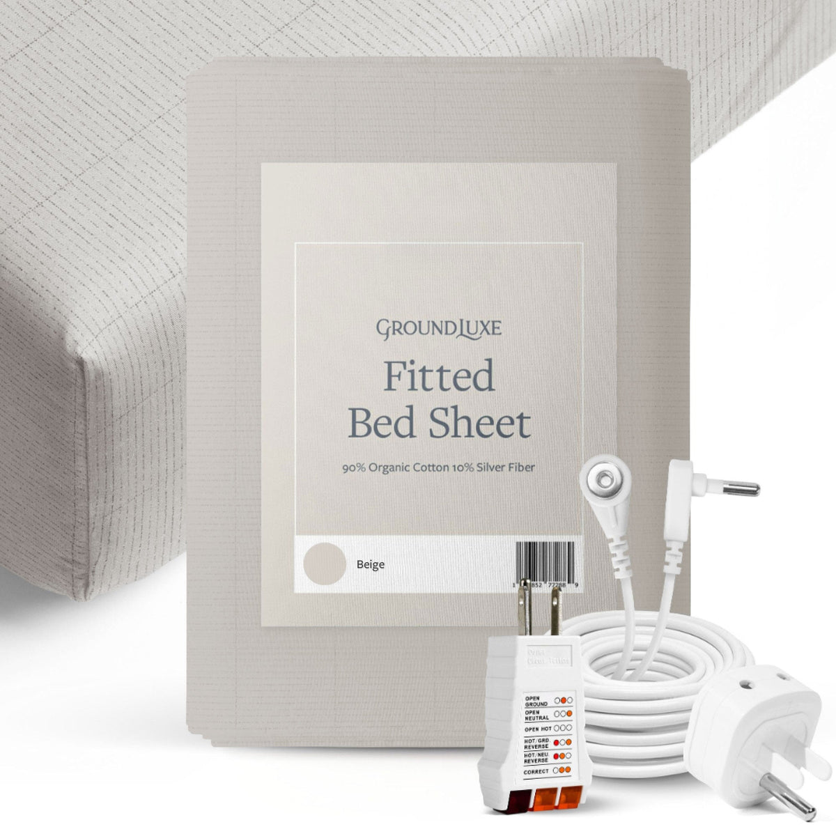 GroundLuxe Organic Fitted Grounding Sheet