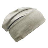 TRU47 Elasticized Silver Beanie