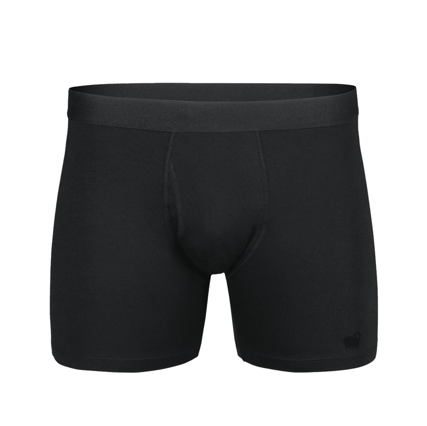 HAVN WaveStopper™ Boxer Briefs 2.0 in black, front view on white background.