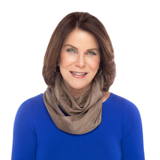 TRU47 Silver Mesh Infinity Scarf