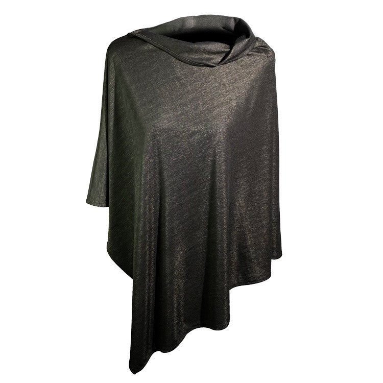 TRU47 Silver Jersey Modal Long Poncho