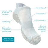 TRU47 Cotton Grounding Socks - Low Cut