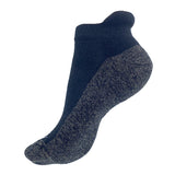 TRU47 Black Merino Wool Grounding Socks - Low Cut