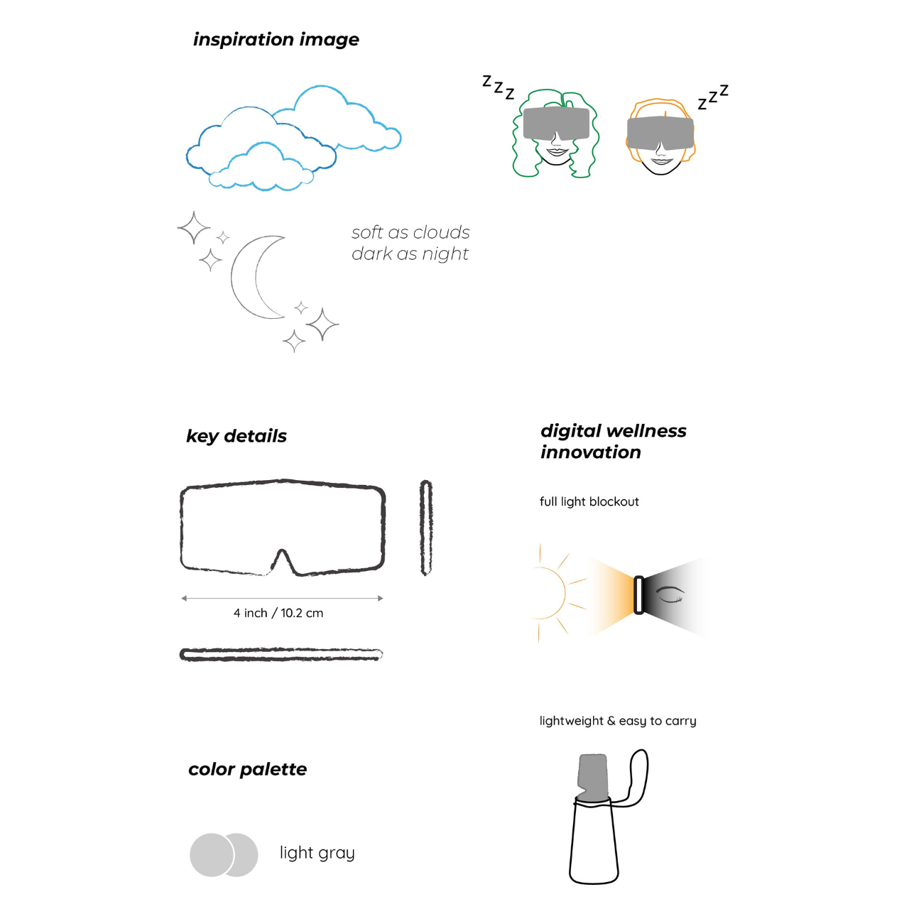 Bagby Sleeping Eye Mask