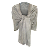 TRU47 Silver Mesh Shawl