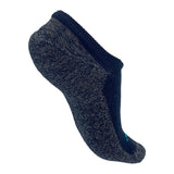 TRU47 Black Merino Wool Grounding Socks - No-Show