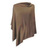 TRU47 Long Mocha Silver Jersey Modal Poncho