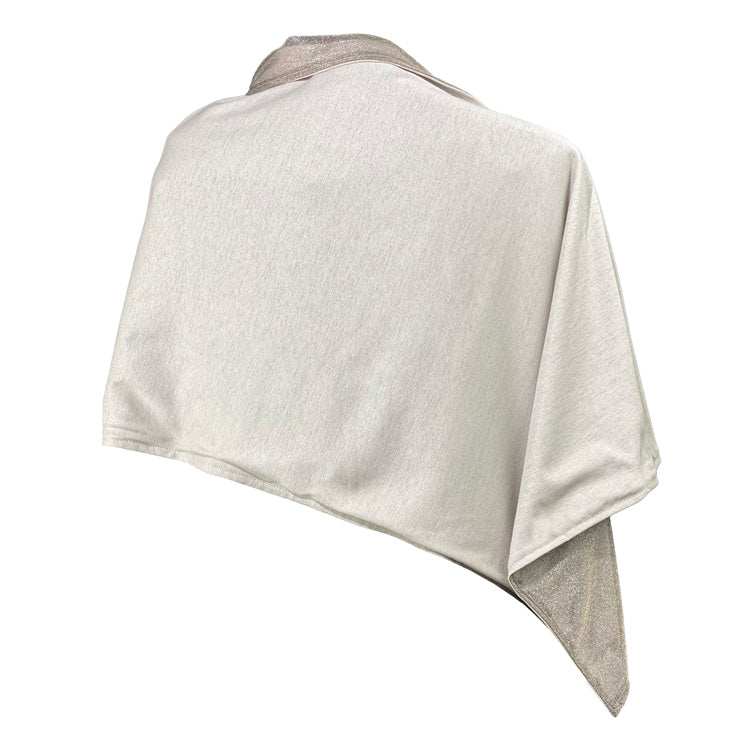 TRU47 Reversible Mesh and Natural Modal Short Poncho