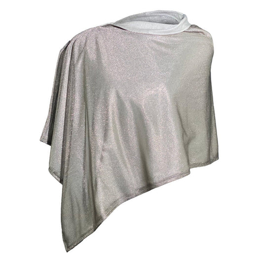 TRU47 Reversible Mesh and Natural Modal Short Poncho