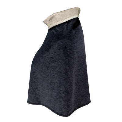 TRU47 Poncho Cotton Double Knit Black-Short
