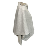 TRU47 Poncho Cotton Double Knit Heather-Short