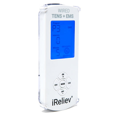 iReliev Premium TENS + EMS Pain Relief &amp; Recovery