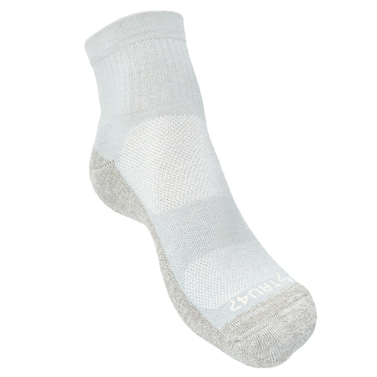 TRU47 Cotton Grounding Socks - Quarter Height