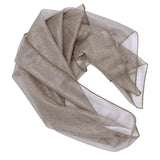 TRU47 Silver Mesh Neck Scarf