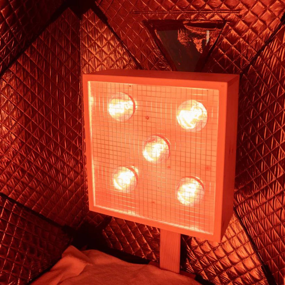 Prasanna Extremely Low EMF Full-Spectrum Infrared Sauna Pod