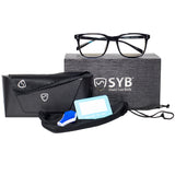 Paquete de gafas y almohadilla para computadora portátil SYB