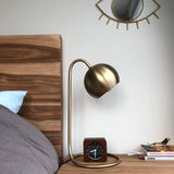 Bagby Minimalist Silent Digital-Free Alarm Clock Chestnut