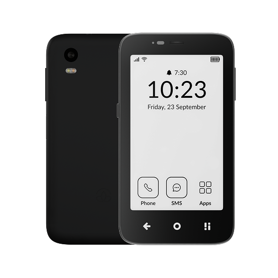 Mudita Kompakt Lower EMF Cell Phone Bundle with Case & Screen Protector (North America)