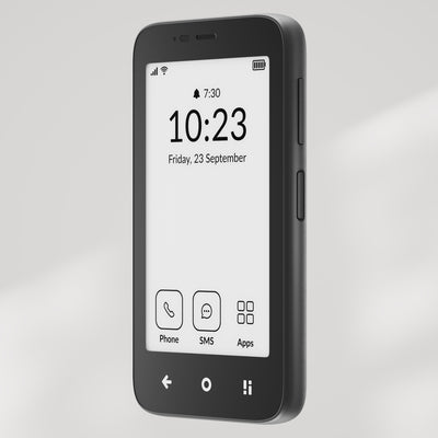 Mudita Kompakt Lower EMF Cell Phone Bundle with Case &amp; Screen Protector (North America)
