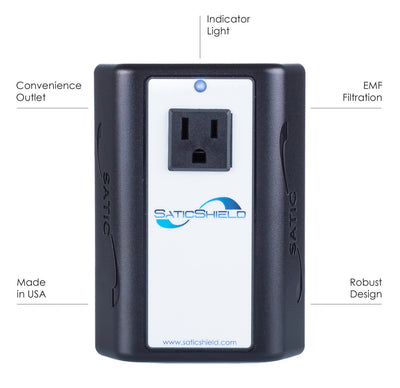 Satic Pure Power Plug-In Dirty Electricity Filter for North America