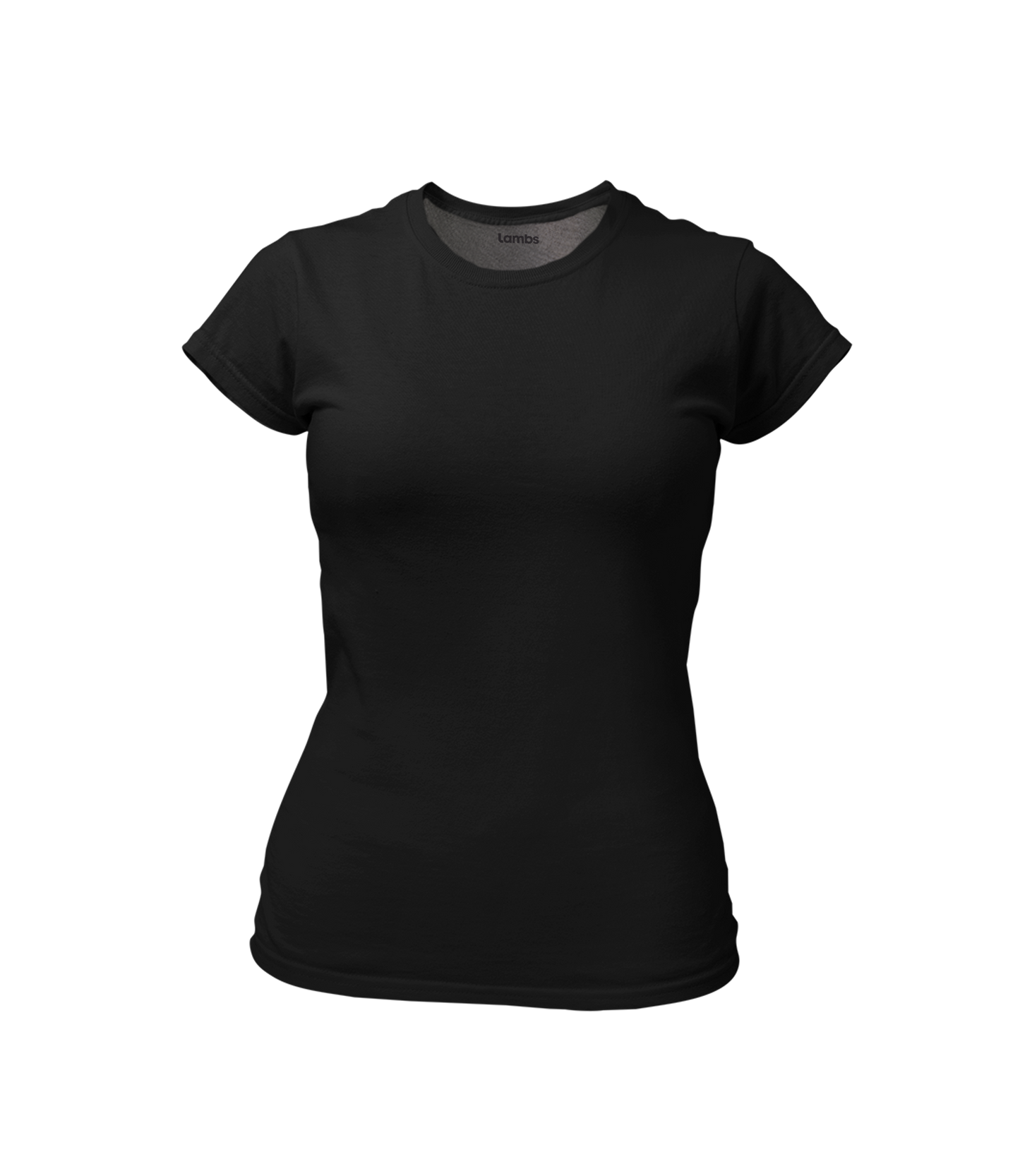 Black HAVN WaveStopper™ T-Shirt 2.0 for women displayed on a flat lay against a white background, front view.